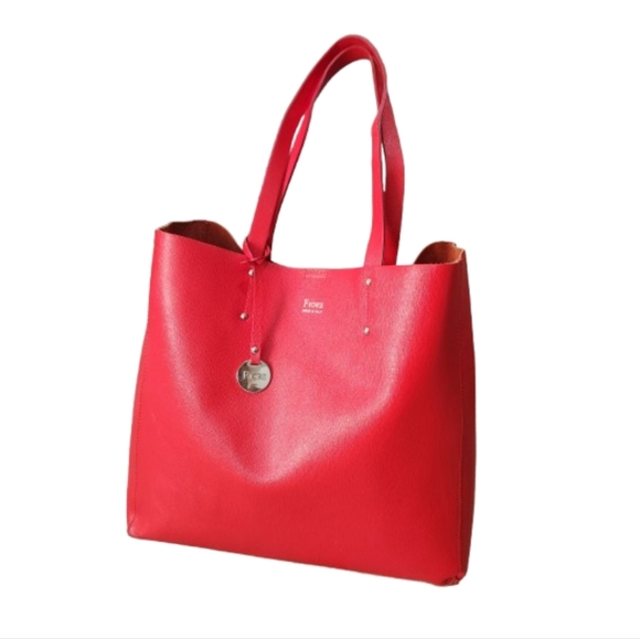 Fiore Made In Italy Leather Tote, Womens OS - Picture 1 of 9